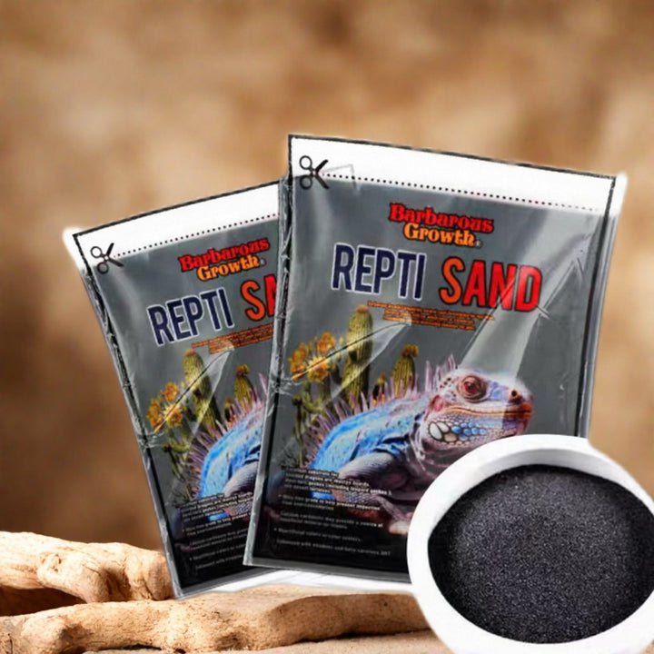 爬蟲鈣沙（騎士黑）適合沙漠/荒漠類型寵物使用