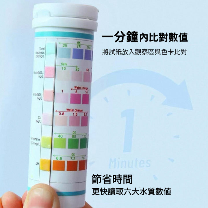 VOONLINE 六合一水質檢測試紙 2