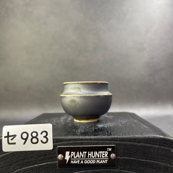 セ983 HAND Made 1号　植木鉢 陶器検（アガベ パキプス 姫巌竜 帝釈天 黒火焔 factory SRL カタチ製作所 グラキリス 塊根植物 亀甲竜 k1185459446