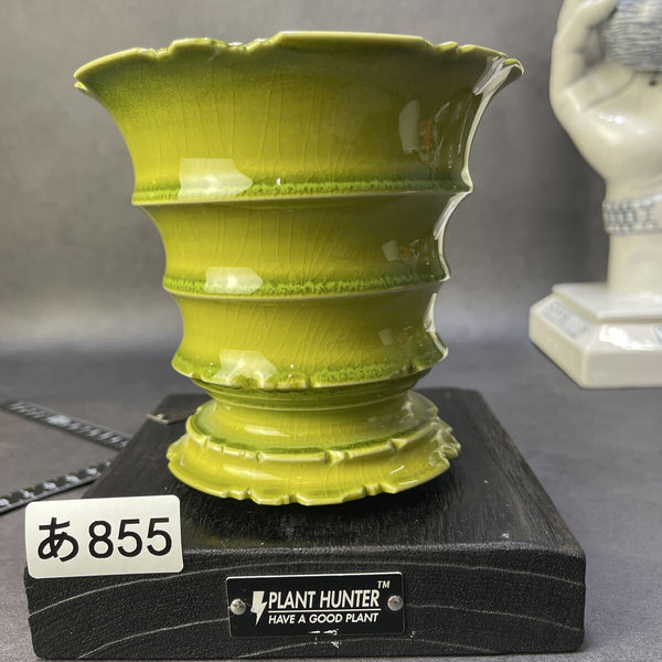 あ855 L Hand MADE 植木鉢 陶器 検（塊根植物 アガベ パキプス invisible ink raw life factory SRL 伝市鉢 カタチ製作所 グラキリス s1212076737