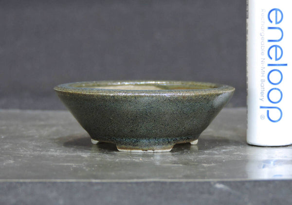 平安佑泉 ミニ盆栽鉢 直径5.3cm 高さ1.8cm r1199632192