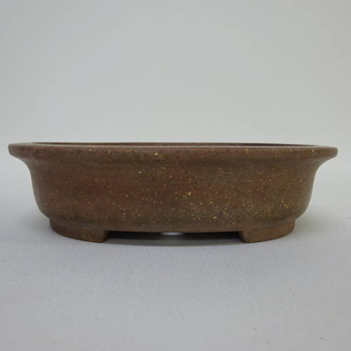 盆栽鉢 誠山 常滑焼 楕円鉢 d1198422130