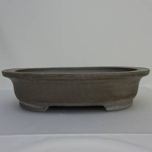 盆栽鉢 誠山 常滑鳥泥外縁楕円鉢 d1198428300