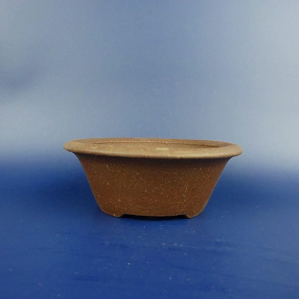 江小林 切足 丸鉢 中国鉢 泥物 盆栽鉢 新品 1198399099