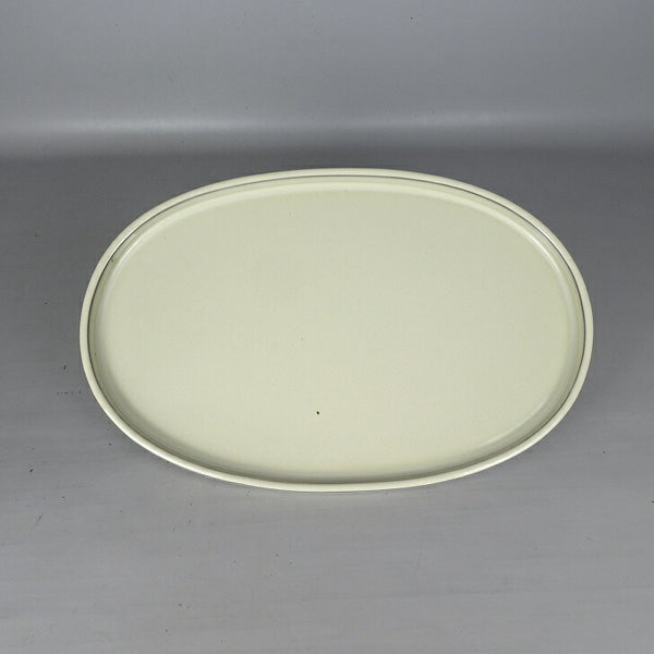 中古 水盤 春松 中型 長辺 約 40.5cm 楕円 鉢 水石 盆栽 花器 釉薬  中古 u1198424847