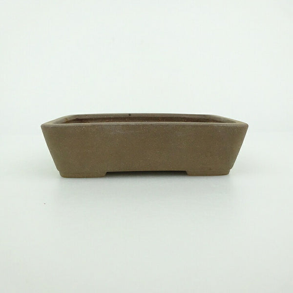 盆栽鉢 青香 小鉢 長辺 約9cm 長方鉢 泥物 1198404628