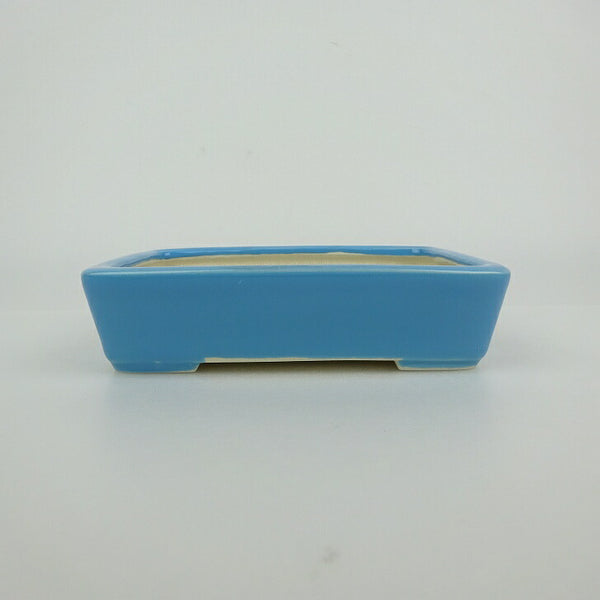 盆栽鉢 青香 小型 長辺 約12cm 長方鉢 釉薬 c1198412904