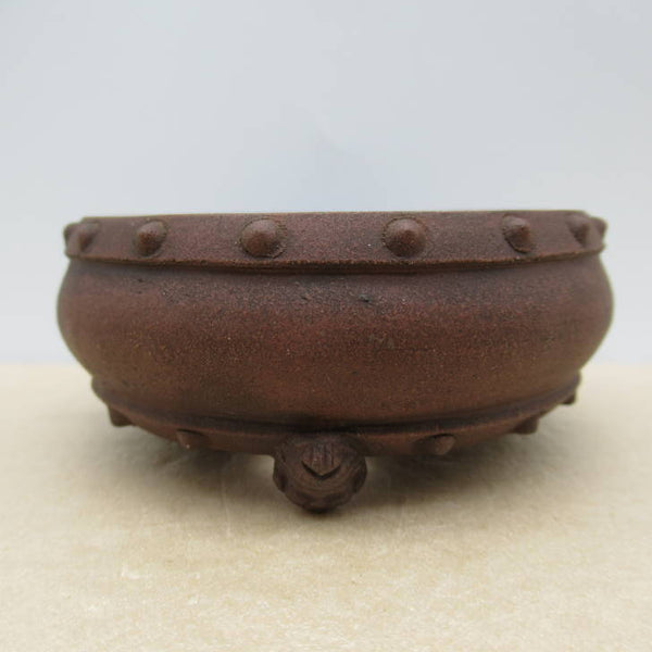 陶雀 盆栽鉢 泥鉢 太鼓 新品 v1198438527