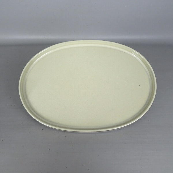 中古 水盤 春松 中型 長辺 約 31.3cm 楕円 鉢 水石 盆栽 花器 釉薬  中古 r1198409858