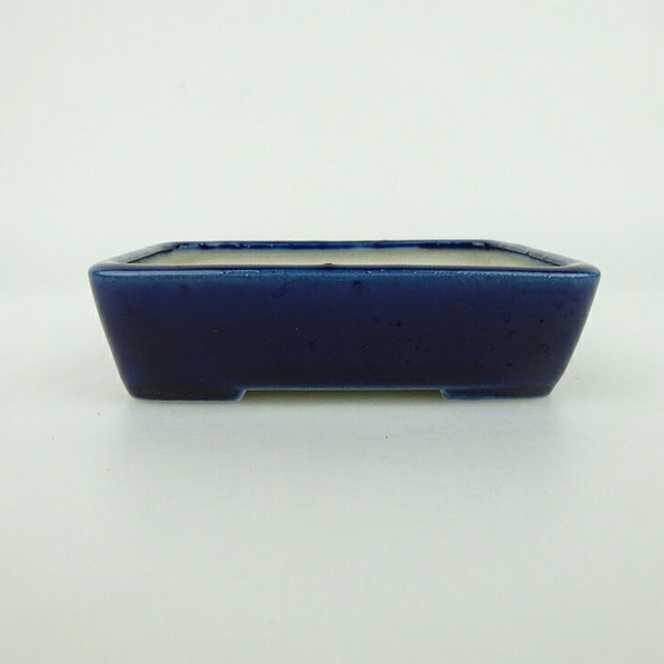 盆栽鉢 青香 小鉢 長辺 約9.5cm 長方鉢 釉薬 p1198416879