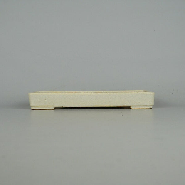 盆栽鉢 常滑 柴勝 小型 長辺 約18.7cm 長方鉢 釉薬  新品 e1198409139