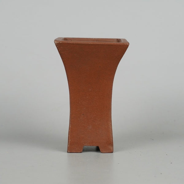 盆栽鉢 常滑 柴勝 小型 高さ 約 10.5cm 正方鉢 懸崖  新品 d1198422479