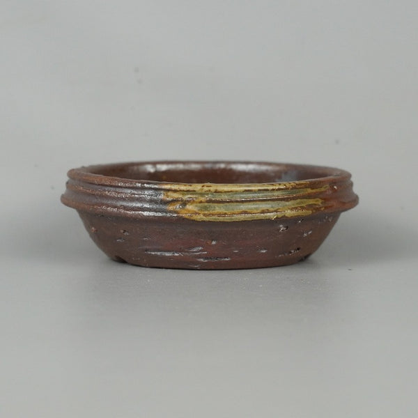 盆栽鉢 光 光工房 小鉢 長辺 約8.5cm 丸鉢  新品 k1198415100