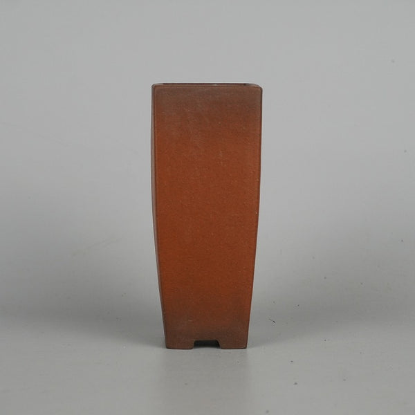 盆栽鉢 常滑 柴勝 小型 高さ 約 12cm 正方鉢 懸崖  新品 l1198407795