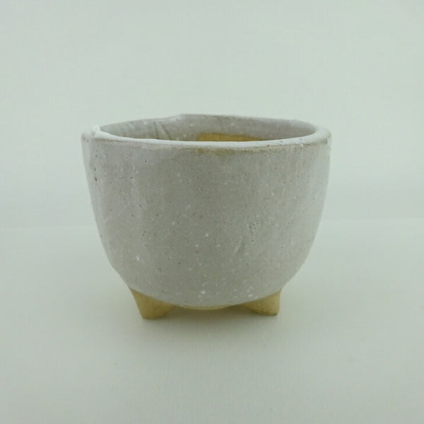 盆栽鉢 ゆうき祥石 小鉢 長辺 約 9cm 丸鉢 釉薬 観賞用  新品 t1198409269