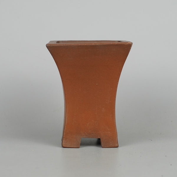 盆栽鉢 常滑 柴勝 小型 高さ 約 10.5cm 正方鉢 懸崖  新品 c1198409917