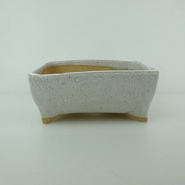 盆栽鉢 ゆうき祥石 小型 長辺 約 13cm 長方鉢 釉薬 観賞用  新品 d1198420039