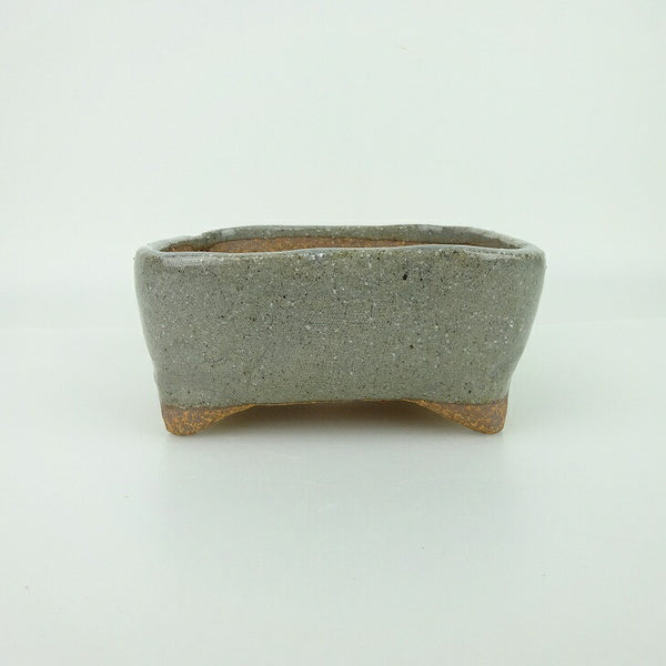 盆栽鉢 ゆうき祥石 小型 長辺 約 12.3cm 正方鉢 釉薬  新品 d1198424322