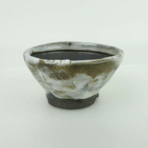 盆栽鉢 大山 大久保 欣三郎 小鉢 長辺 約8.8cm 丸鉢 釉薬  新品 w1198415350