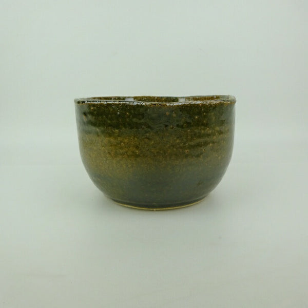 盆栽鉢 信楽焼 K 小型 長辺 約15cm 丸鉢 信楽 楽風 鉢 釉薬 観賞用  新品 u1198426774