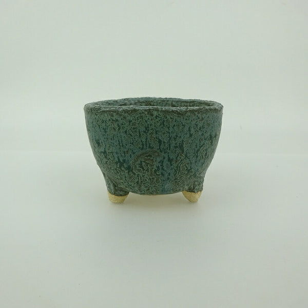 盆栽鉢 信楽焼 小鉢 長辺 約7.5cm 丸鉢 信楽 楽風 鉢 釉薬 観賞用  新品 o1198424978