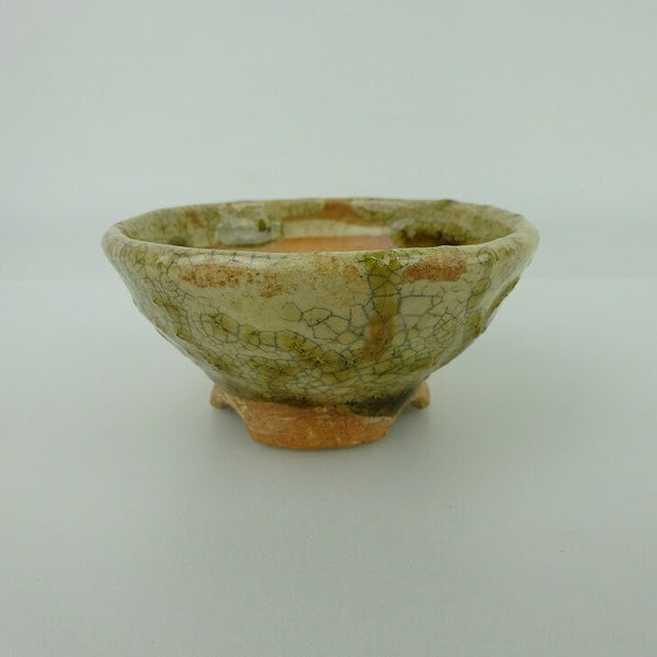 盆栽鉢 大山 大久保 欣三郎 小鉢 長辺 約8.5cm 丸鉢 釉薬 観賞用  新品 u1198428573