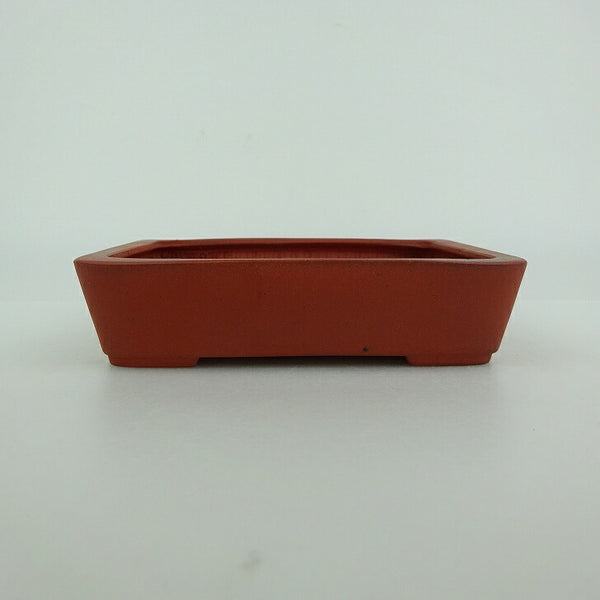 盆栽鉢 青香 小型 長辺 約11.5cm 長方鉢 泥物 t1198407480