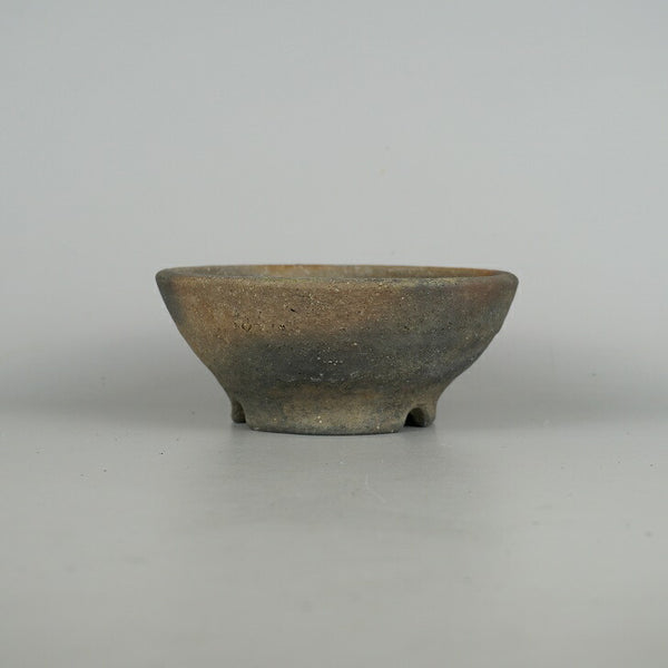 盆栽鉢 文山 越前文山 小型 長辺 約 15cm 鯖江園芸 丸鉢 泥物  新品 q1198411646