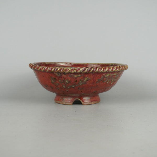 盆栽鉢 文山 越前文山 中型 長辺 約 20.3cm 鯖江園芸 丸鉢 釉薬 p1198415829