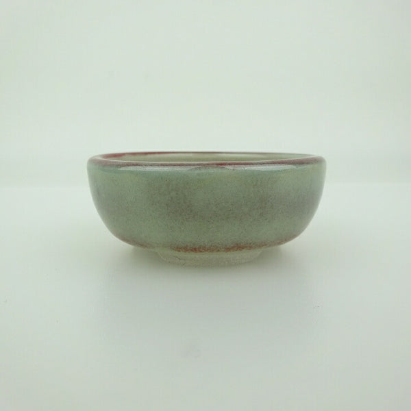 盆栽鉢 青香 小鉢 長辺 約6cm 丸鉢 釉薬  新品 w1198412268