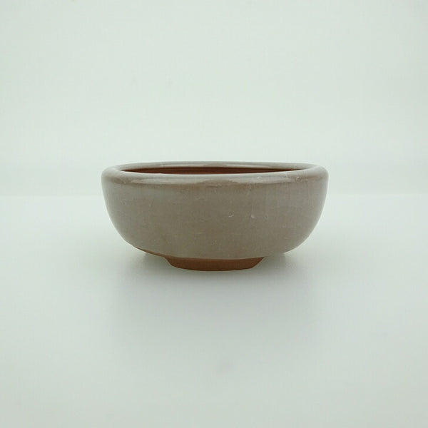 盆栽鉢 青香 小鉢 長辺 約6cm 丸鉢 貫入 釉薬  新品 k1198414458