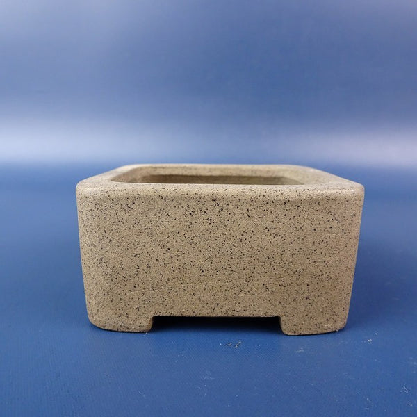 盆栽鉢 常滑 旭清 小鉢 長辺 約6.2cm 正方鉢 泥鉢  新品 j1198410945
