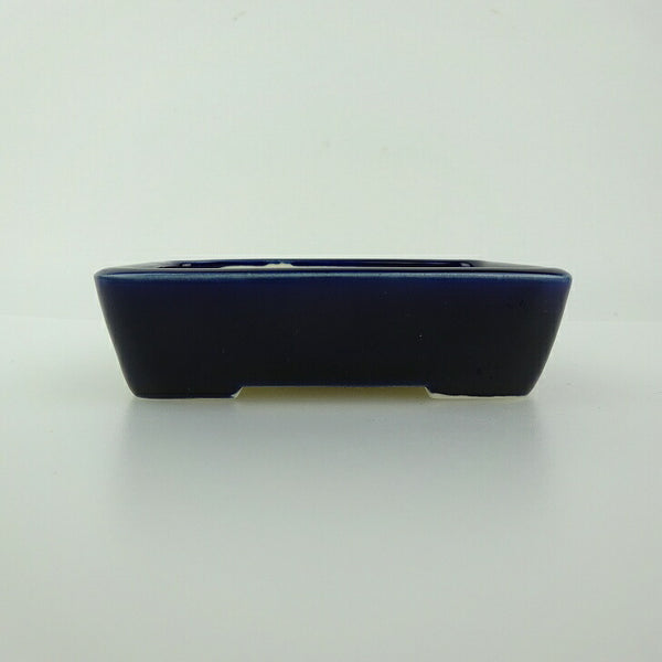 盆栽鉢 青香 小鉢 長辺 約9.4cm 長方鉢 釉薬 h1198426270
