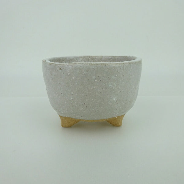 盆栽鉢 ゆうき祥石 小鉢 長辺 約 8.3cm 丸鉢 釉薬 新品 数量物 c1198405891