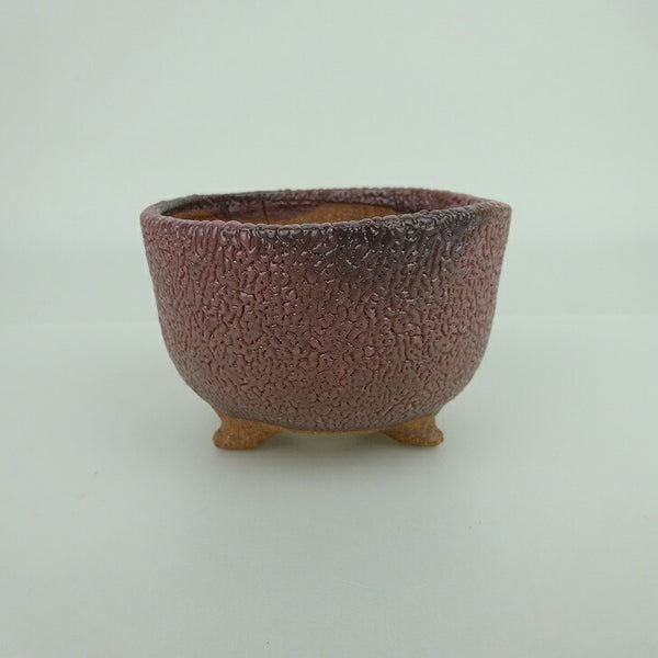 盆栽鉢 ゆうき祥石 小鉢 長辺 約 8.5cm 丸鉢 釉薬 新品 数量物 v1198438123