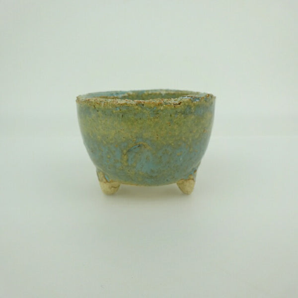 盆栽鉢 信楽焼 小鉢 長辺 約7.6cm 丸鉢 信楽 楽風 鉢 釉薬 観賞用 新品 数量物 o1198423185