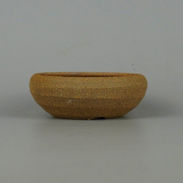 盆栽鉢 光峰 小鉢 長辺 約7.8cm 丸鉢 泥物 新品 数量物 q1198414673