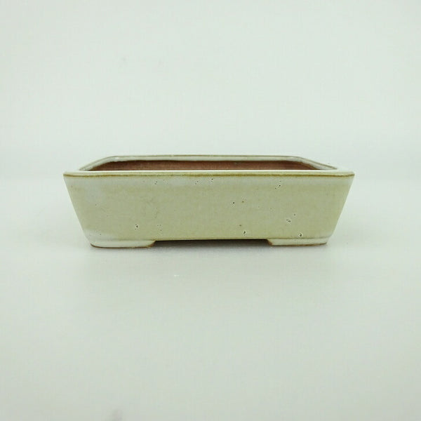 盆栽鉢 青香 小鉢 長辺 約9.3cm 長方鉢 釉薬 b1198422668