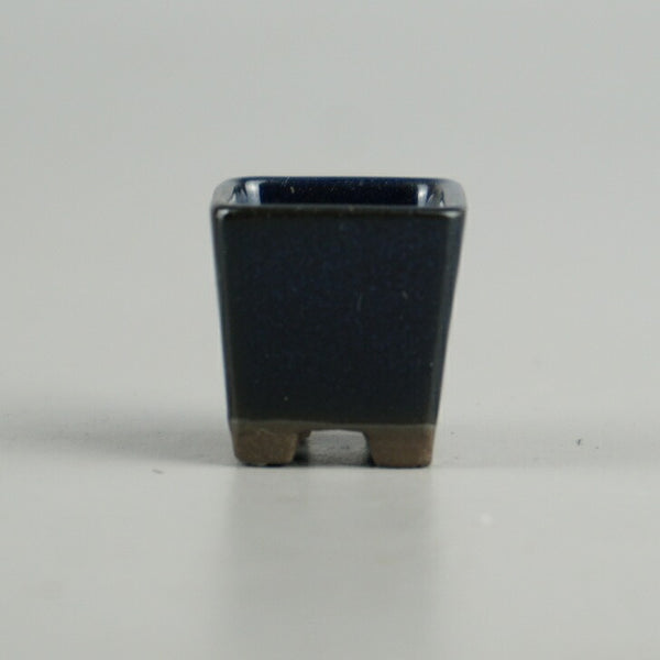 盆栽鉢 文山 豆鉢 長辺 約 1.8cm 正方鉢 釉薬 ミニ鉢 観賞用 新品 数量物 e1198416409
