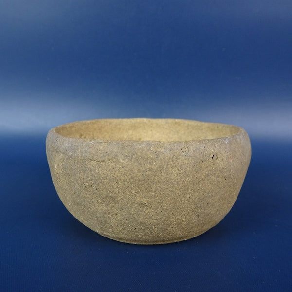 中古盆栽鉢 光山 小鉢 長辺 約 7.8cm 丸鉢 泥鉢  中古鉢 v1198438267