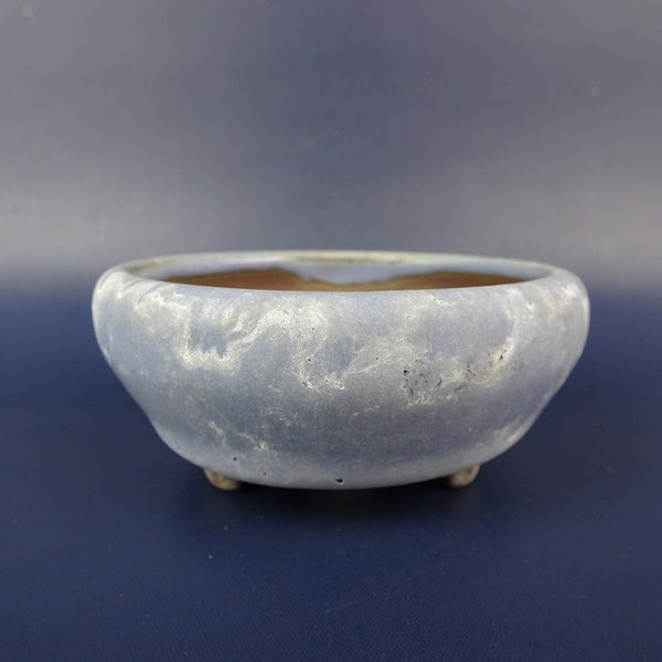 中古盆栽鉢 常滑 山秋 小鉢 長辺 約8cm 丸鉢 釉薬  中古鉢 s1198415961