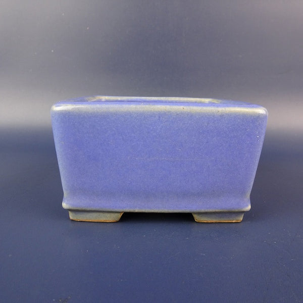 中古盆栽鉢 常滑 一弘造 小鉢 長辺 約8.8cm 正方鉢 釉薬  中古鉢 g1198414589