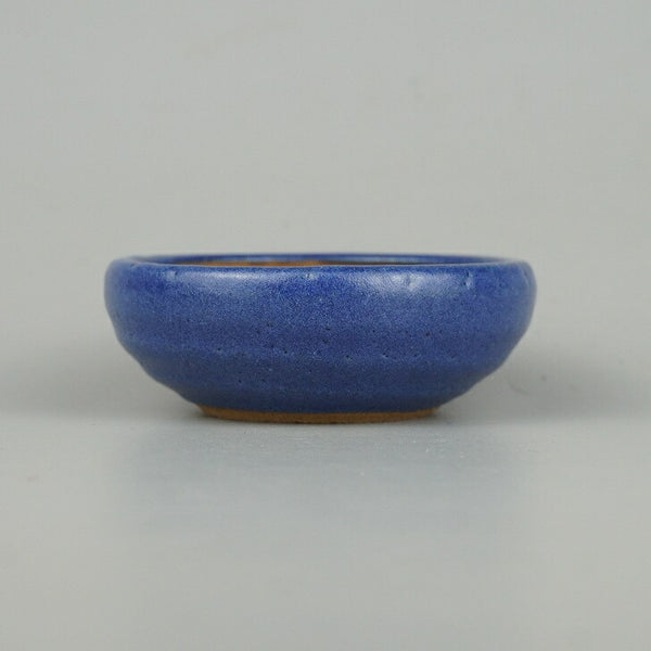 中古 盆栽鉢 光峰 小鉢 高さ 約 8cm 丸鉢 釉薬  中古鉢 q1198414718