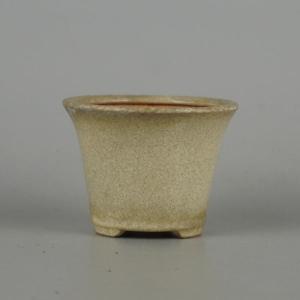 中古 盆栽鉢 香山 小鉢 長辺 約 6.2cm 丸鉢 外縁 釉薬  中古鉢 j1198408094