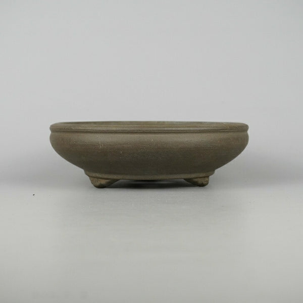 中古盆栽鉢 常滑 陶陽 小型 長辺 約19.3cm 丸鉢 泥鉢  中古鉢 o1198422597