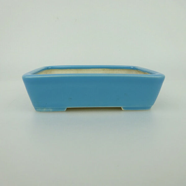 中古盆栽鉢 青香 小鉢 長辺 約9.5cm 長方鉢 釉薬  中古鉢 c1198403499