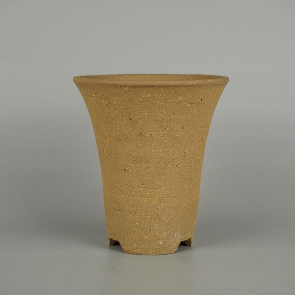 中古 鉢 植木鉢 ラン鉢 小型 高さ 約 15cm 丸鉢 泥物 蘭鉢  中古鉢 w1198406447