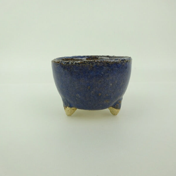 盆栽鉢 信楽焼 小鉢 長辺 約7.5cm 丸鉢 信楽 楽風 鉢 釉薬 鑑賞用 観賞用  新品 t1200284137