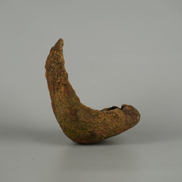 中古 盆栽鉢 鞍馬石 小型 高さ 約 15.5cm くらまいし クラマイシ 穴無  中古鉢 j1201492181