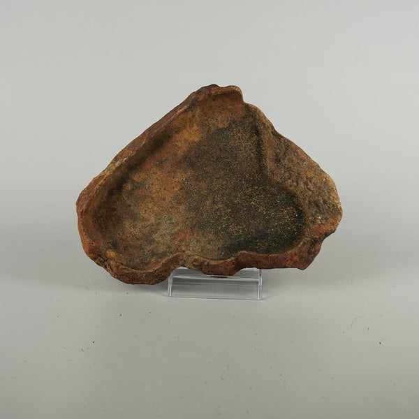 中古 盆栽鉢 鞍馬石 中型 長辺 約 20cm くらまいし クラマイシ 穴無  中古鉢 c1201489602